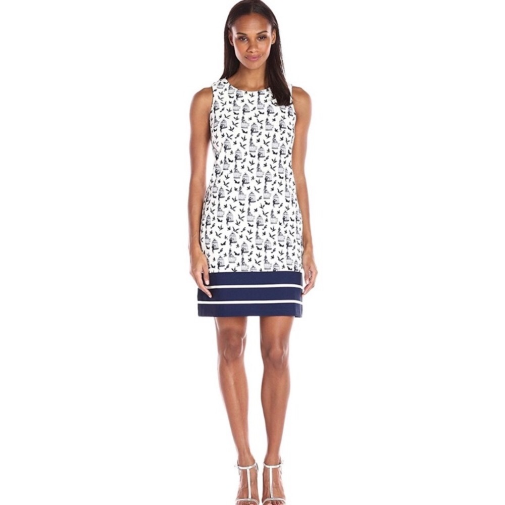 Julian Taylor New York Bird Shift Dress